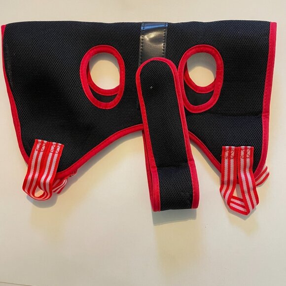 Black & Red Pet Grooming Hammock - Picture 2 of 13